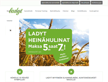 Tablet Screenshot of ladyt.fi